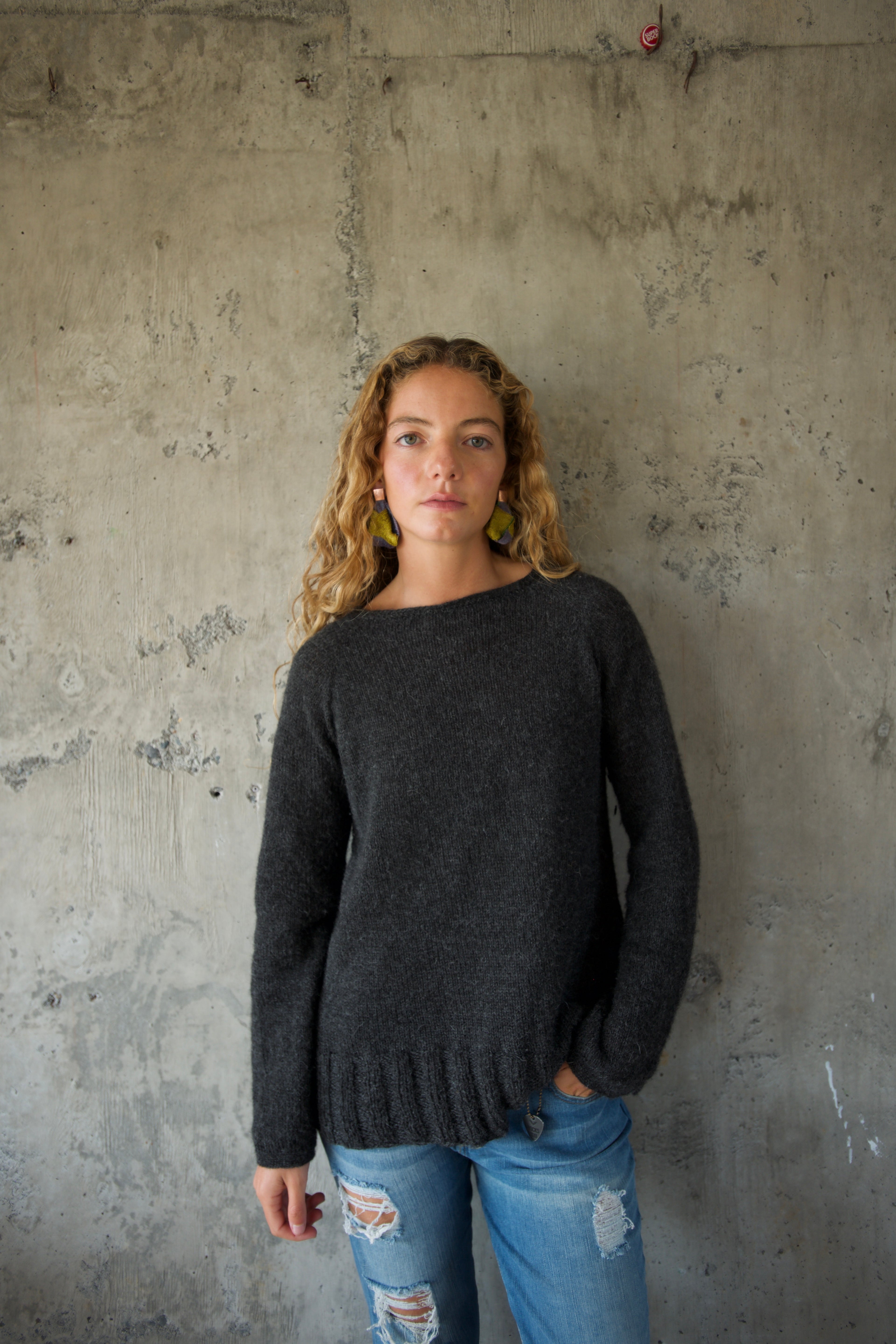 Sweater alpaca marengo