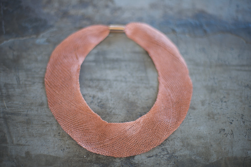 Collar cobre sesgo imán