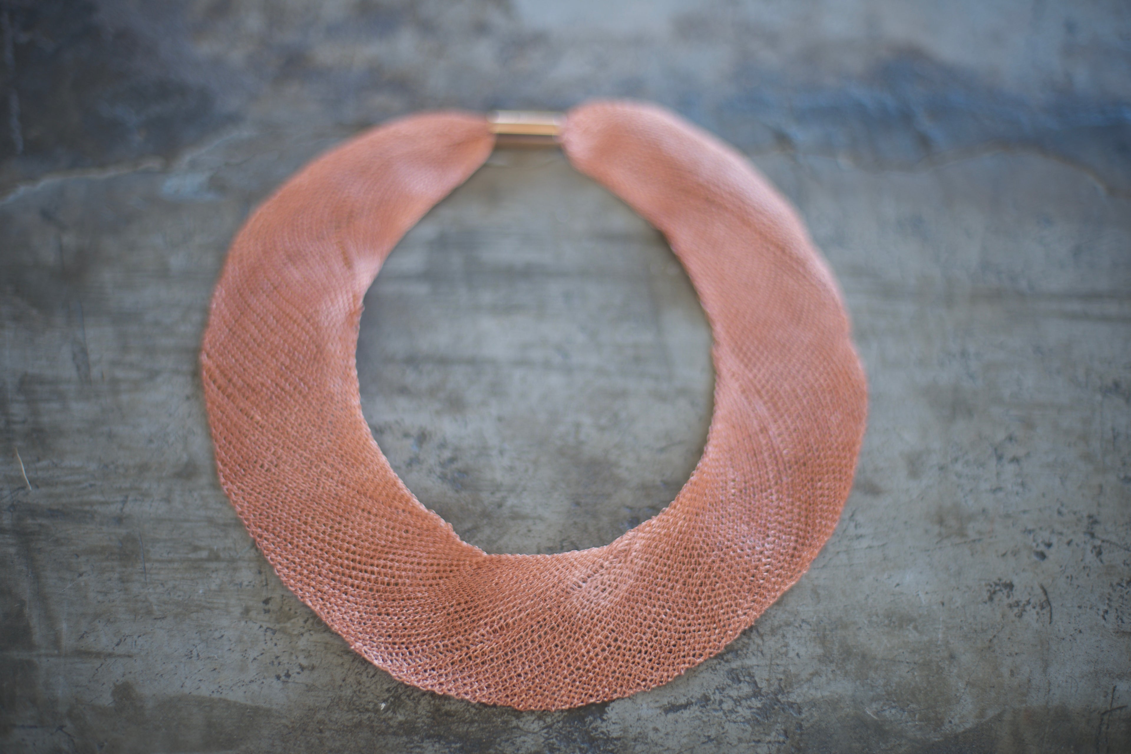 Collar cobre sesgo imán
