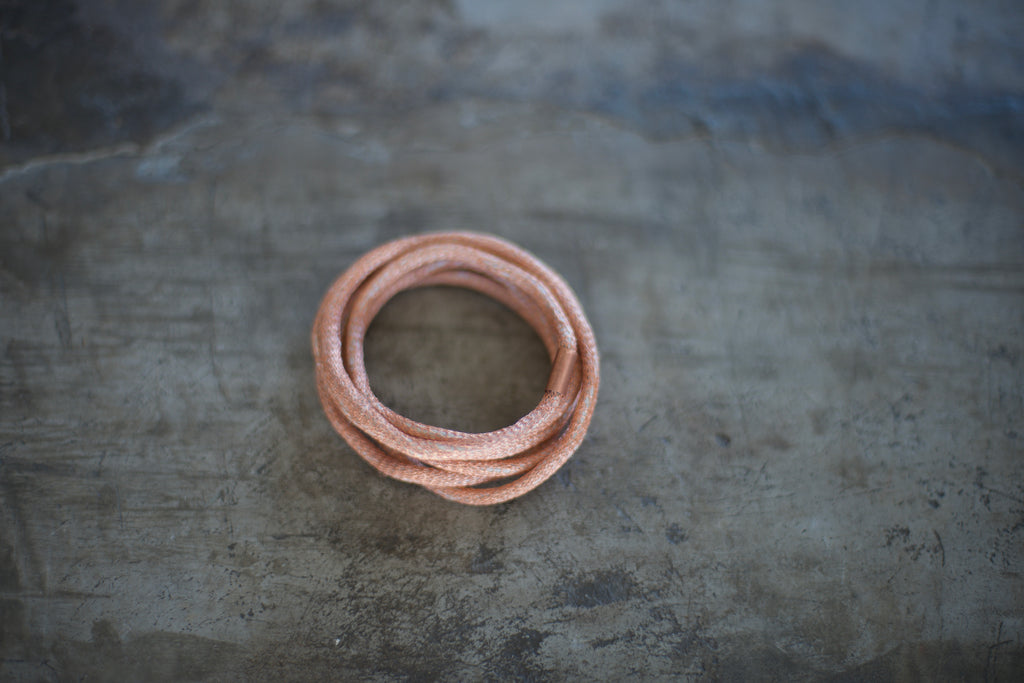 Brazalete Tubo Cobre Lino