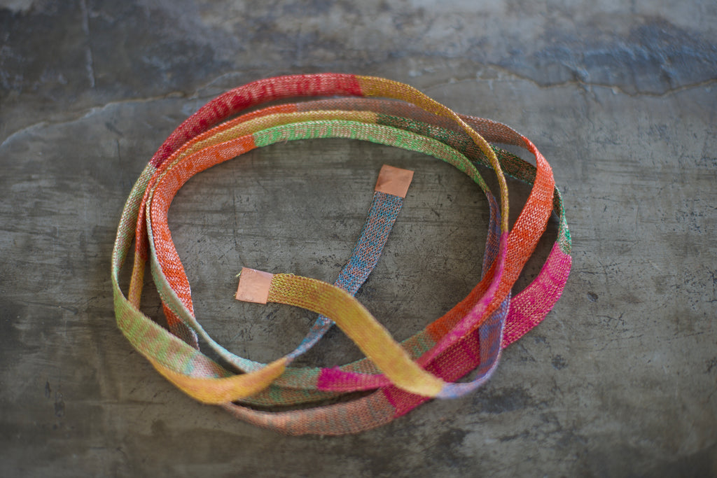 Collar Largo Plano Colores